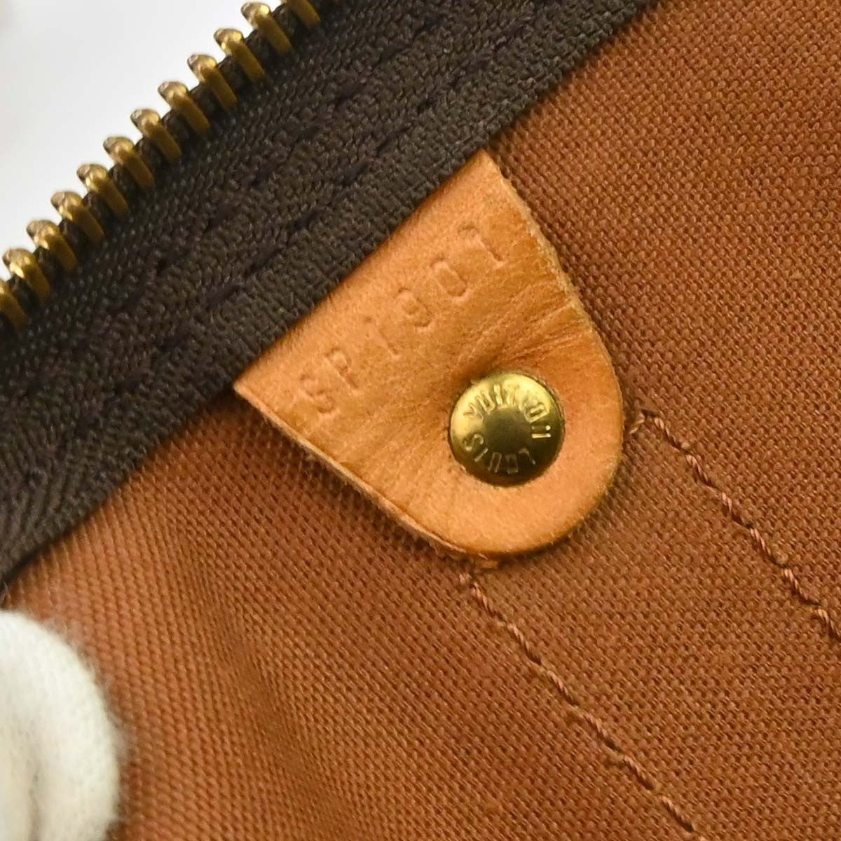 Louis Vuitton Keepall Bag Monogram Canvas Brown Canvas Travel Bag Bag (Pre-Loved)