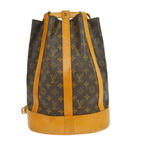 Louis Vuitton Louis Vuitton Randonnee Backpack Monogram Canvas Brown Canvas Shoulder Bag Bag (Pre-Loved)
