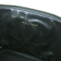 Chanel Vintage Timeless Cosmetic Case Caviar Black Leather Handbag (Authentic Pre-Loved)