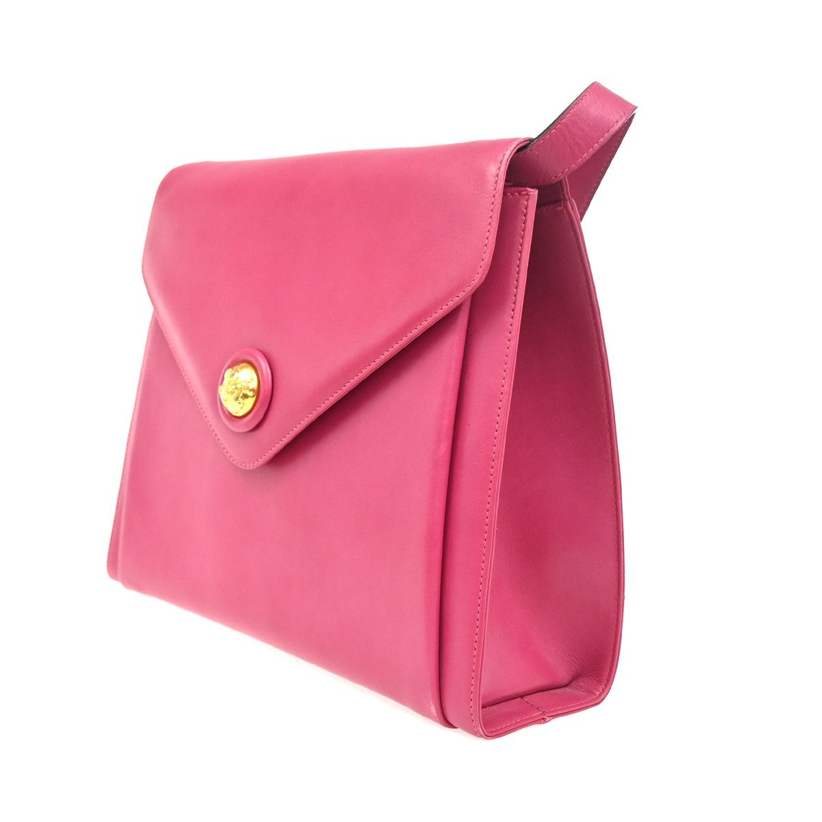 Salvatore Ferragamo Salvatore Ferragamo Vintage Shoulder Bag Leather Pink Leather Shoulder Bag Bag (Pre-Loved)