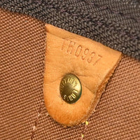 Louis Vuitton Keepall Bag Monogram Canvas Brown Canvas Travel Bag Bag (Authentic Pre-Loved)