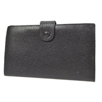 Chanel Timeless Cc French Wallet Caviar Black Leather Wallets Accessory (Pre-Loved)