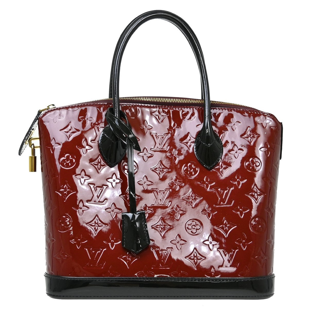 Louis Vuitton Louis Vuitton Lockit Handbag Monogram Vernis Multicolour Patent_Leather Shoulder Bag Bag (Pre-Loved)