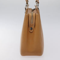 Salvatore Ferragamo Gancini Shoulder Bag Suede Brown Leather Shoulder Bag Bag (Authentic Pre-Loved)