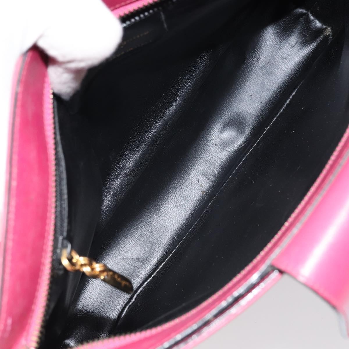 Salvatore Ferragamo Gancini Shoulder Bag Leather Pink Leather Shoulder Bag Bag (Authentic Pre-Loved)
