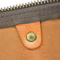 Louis Vuitton Keepall Bag Monogram Canvas Brown Canvas Travel Bag Bag (Pre-Loved)