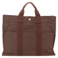 Hermes Fourre-Tout Herline Fourre-Tout Herline Brown Canvas Tote Bag Bag (Pre-Loved)
