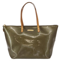 Louis Vuitton Bellevue Handbag Monogram Vernis Brown Patent_Leather Tote Bag Bag (Pre-Loved)