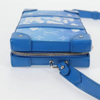 Louis Vuitton Soft Trunk Wallet Limited Edition Monogram Clouds Blue Canvas Clutche & Pouche Bag (Pre-Loved)