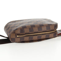 Louis Vuitton Geronimos Waist Bag Damier Brown Canvas Shoulder Bag Bag (Authentic Pre-Loved)