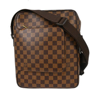 Louis Vuitton Olav Handbag Damier Brown Canvas Shoulder Bag Bag (Pre-Loved)