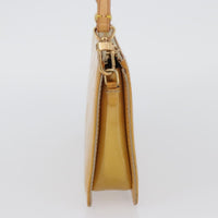 Louis Vuitton Lexington Pochette Monogram Vernis Beige Patent_Leather Clutche & Pouche Bag (Authentic Pre-Loved)