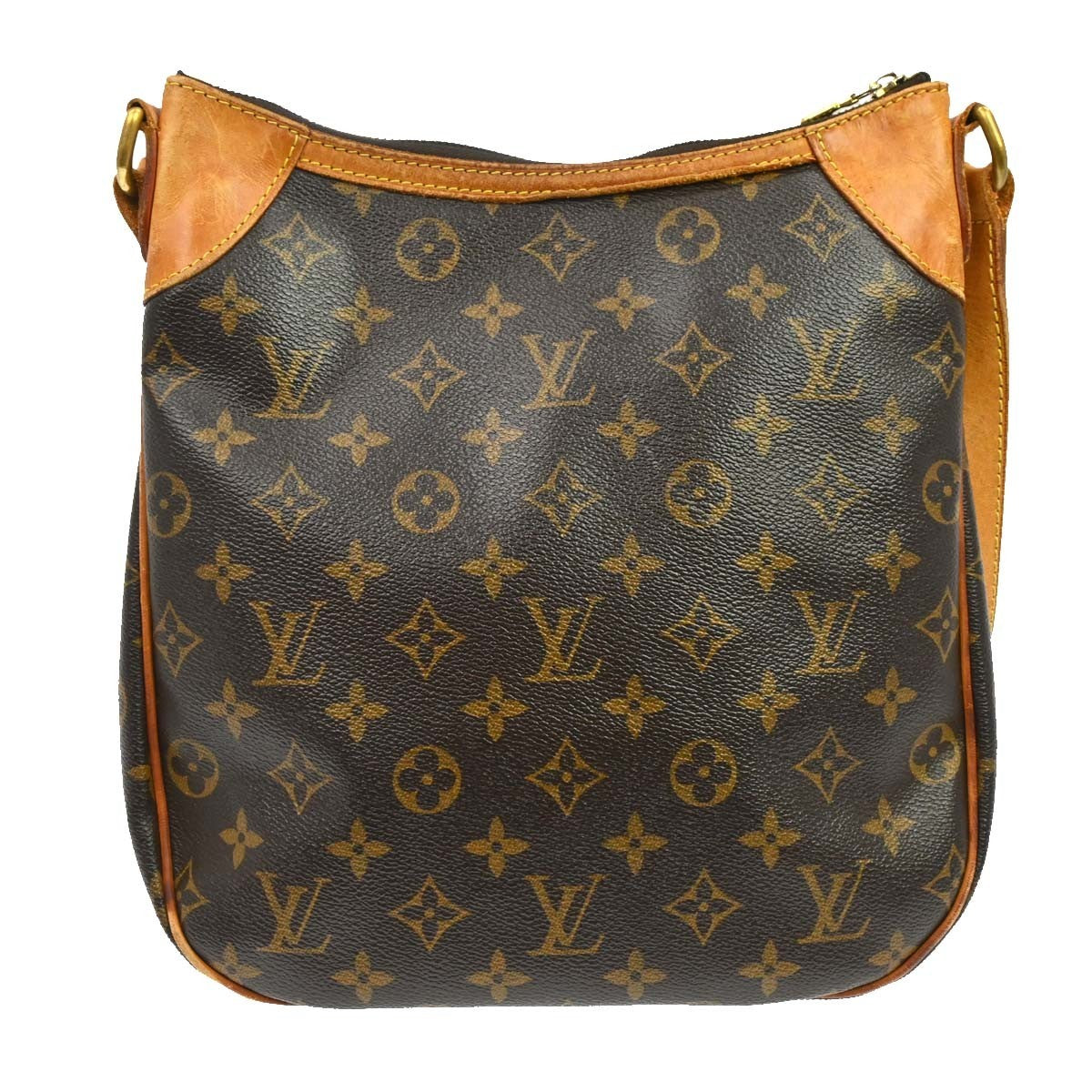 Louis Vuitton Odeon Handbag Monogram Canvas Brown Canvas Crossbody Bag Bag (Authentic Pre-Loved)