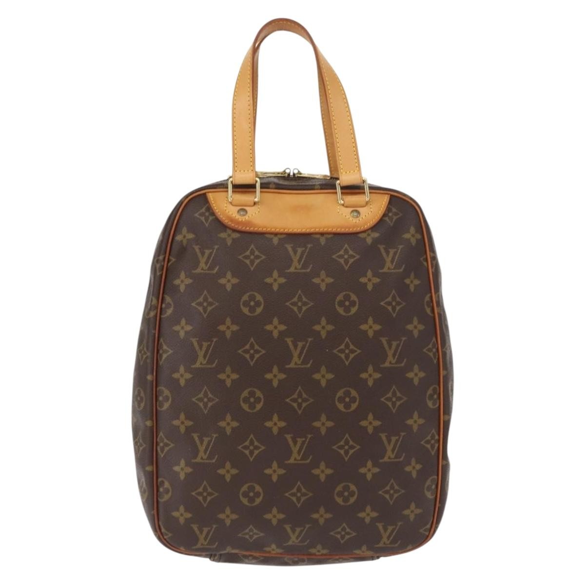 Louis Vuitton Excursion Handbag Monogram Canvas Brown Canvas Handbag (Authentic Pre-Loved)