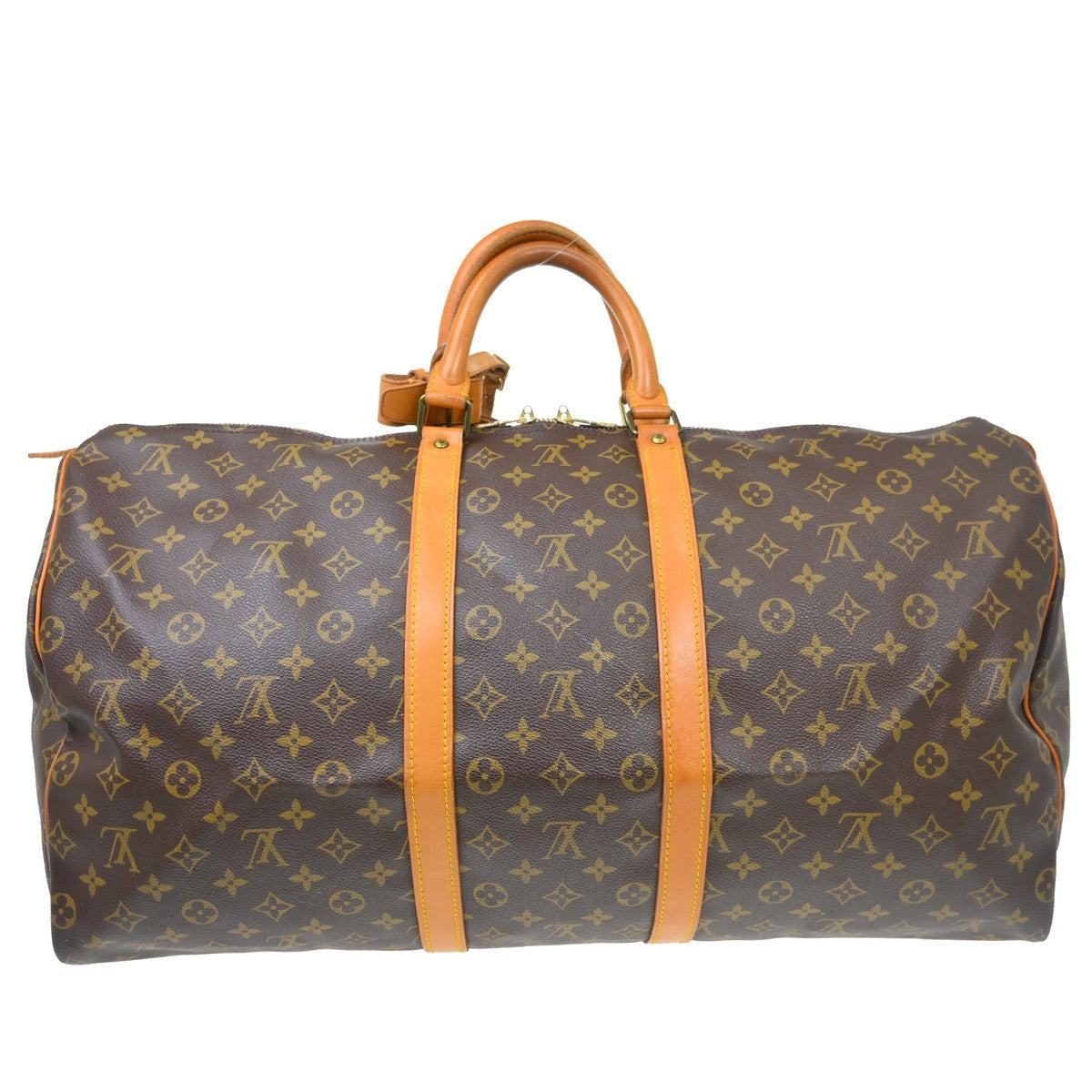 Louis Vuitton Louis Vuitton Keepall Bag Monogram Canvas Brown Canvas Travel Bag Bag (Authentic Pre-Loved)
