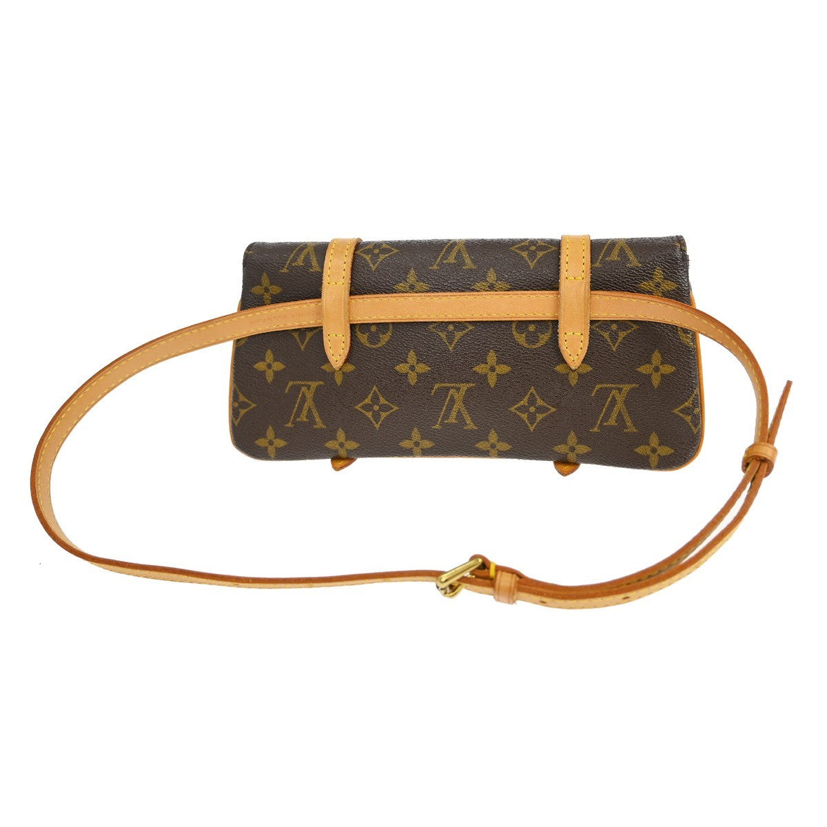 Louis Vuitton Marelle Waist Bag Monogram Canvas Brown Canvas Clutche & Pouche Bag (Pre-Loved)