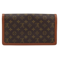 Louis Vuitton Dame Pochette Monogram Canvas Brown Canvas Clutche & Pouche Bag (Pre-Loved)