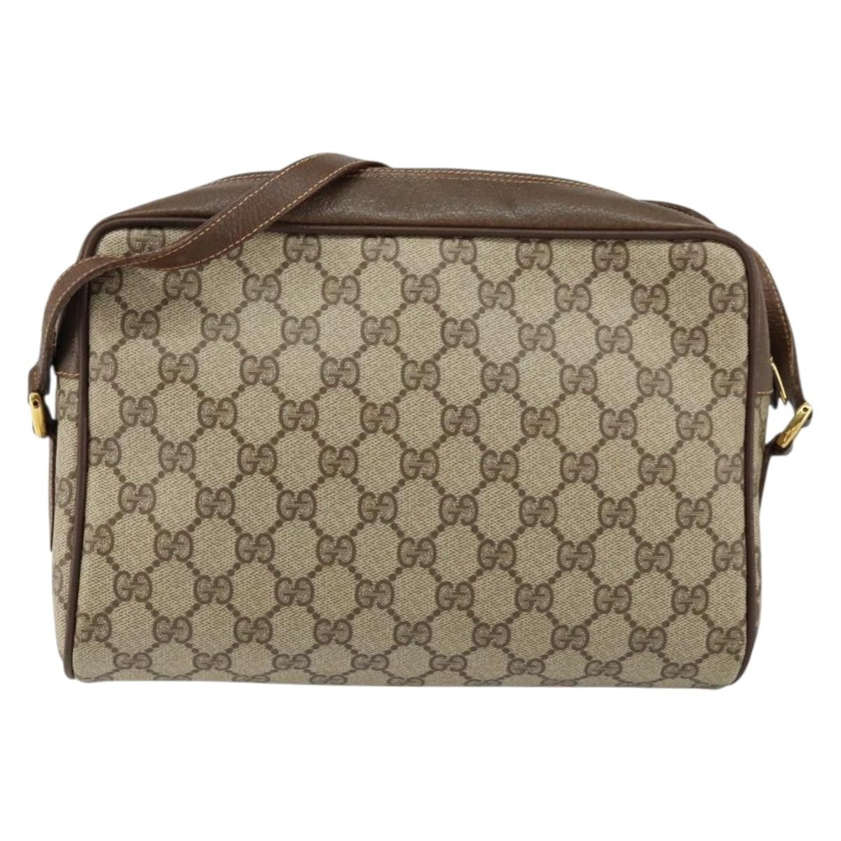 Gucci Vintage Ophidia Shoulder Bag Gg Canvas Beige Pvc Shoulder Bag Bag (Authentic Pre-Loved)