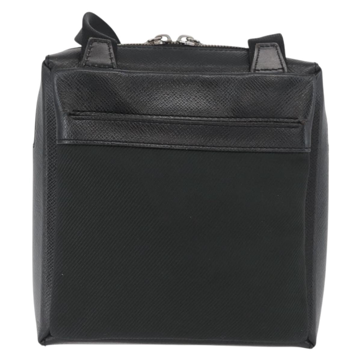 Louis Vuitton Sayan Messenger Bag Taiga Leather And Canvas Black Leather Shoulder Bag Bag (Authentic Pre-Loved)