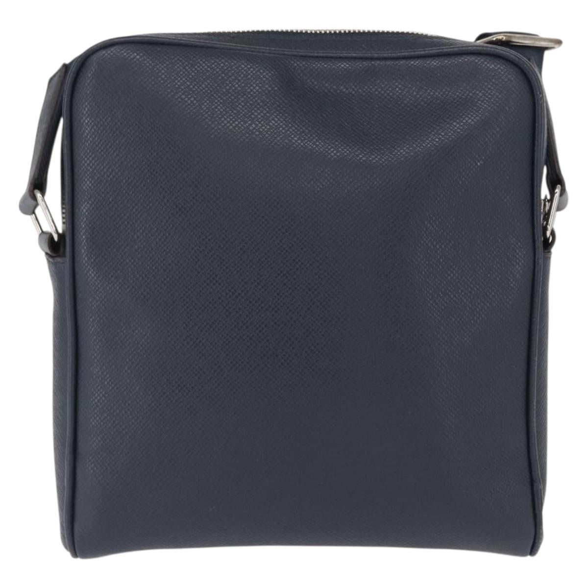 Louis Vuitton Alex Messenger Bag Taiga Leather Navy Leather