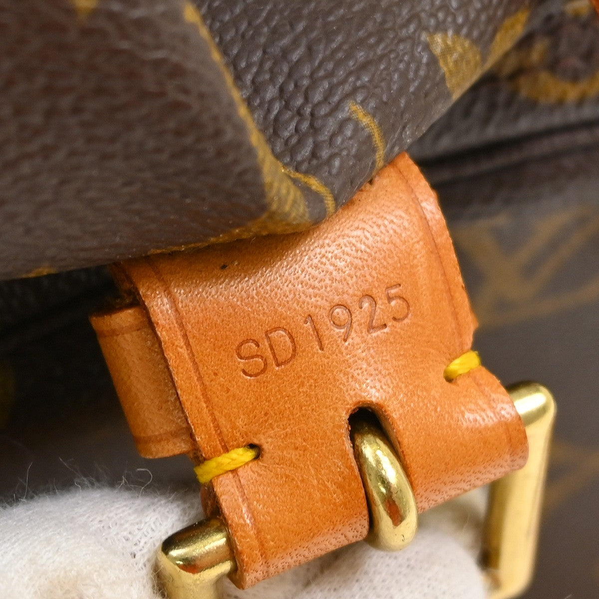 Louis Vuitton Vintage Montsouris Backpack Monogram Canvas Brown Canvas – Bluefly