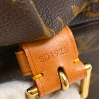 Louis Vuitton Vintage Montsouris Backpack Monogram Canvas Brown Canvas Backpack Bag (Authentic Pre-Loved)