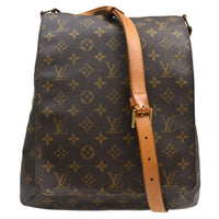 Louis Vuitton Musette Salsa Handbag Monogram Canvas Brown Canvas Shoulder Bag Bag (Authentic Pre-Loved)