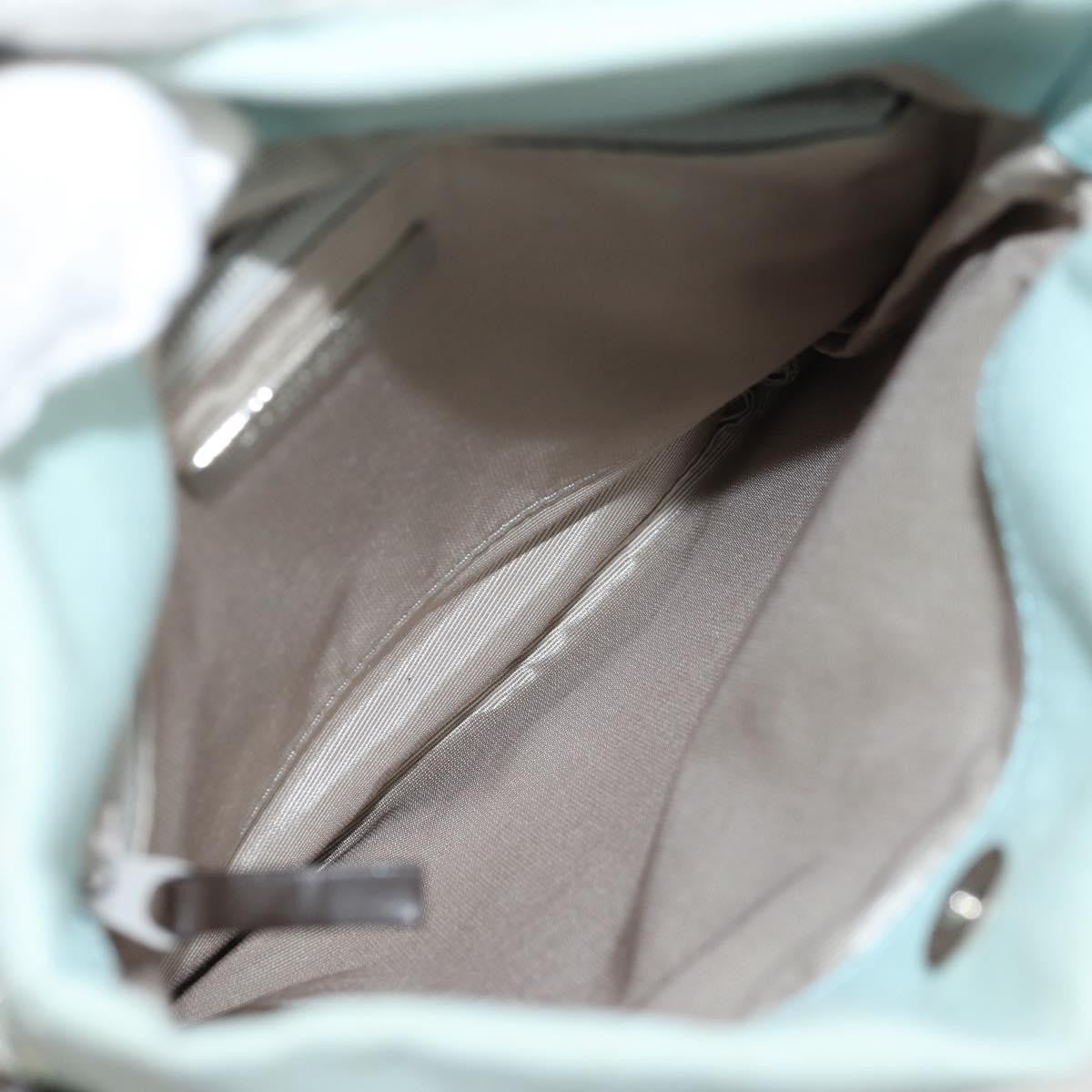 Burberry Vintage Shoulder Bag Canvas Blue Canvas Shoulder Bag Bag (Authentic Pre-Loved)