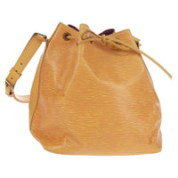 Louis Vuitton Petit Noe Handbag Epi Leather Yellow Leather Shoulder Bag Bag (Pre-Loved)