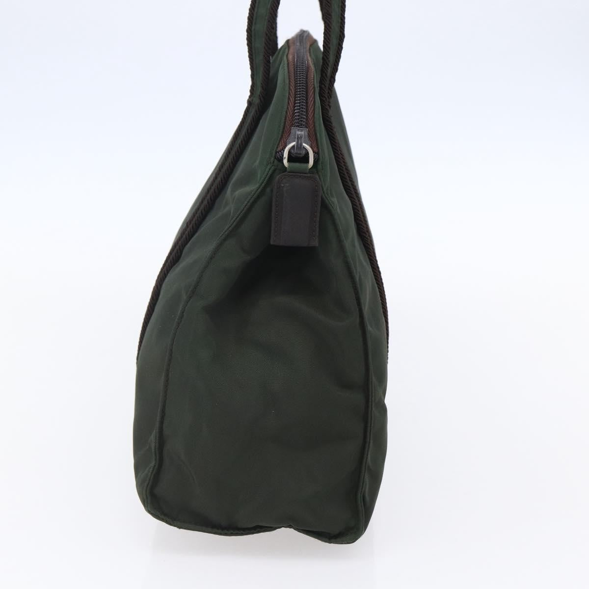 Prada Vintage Tote Tessuto Khaki Nylon Tote Bag Bag (Pre-Loved)