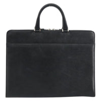 Burberry Vintage Briefcase Leather Black Leather Briefcase Bag (Authentic Pre-Loved)