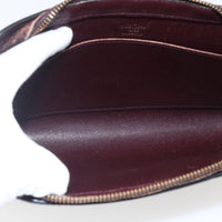 Louis Vuitton Pochette Baikal Clutch Taiga Leather Burgundy Leather Clutche & Pouche Bag (Authentic Pre-Loved)