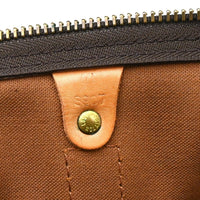 Louis Vuitton Keepall Bag Monogram Canvas Brown Canvas Travel Bag Bag (Pre-Loved)