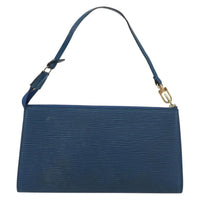 Louis Vuitton Pochette Accessoires Nm Epi Leather Blue Leather Clutche & Pouche Bag (Authentic Pre-Loved)