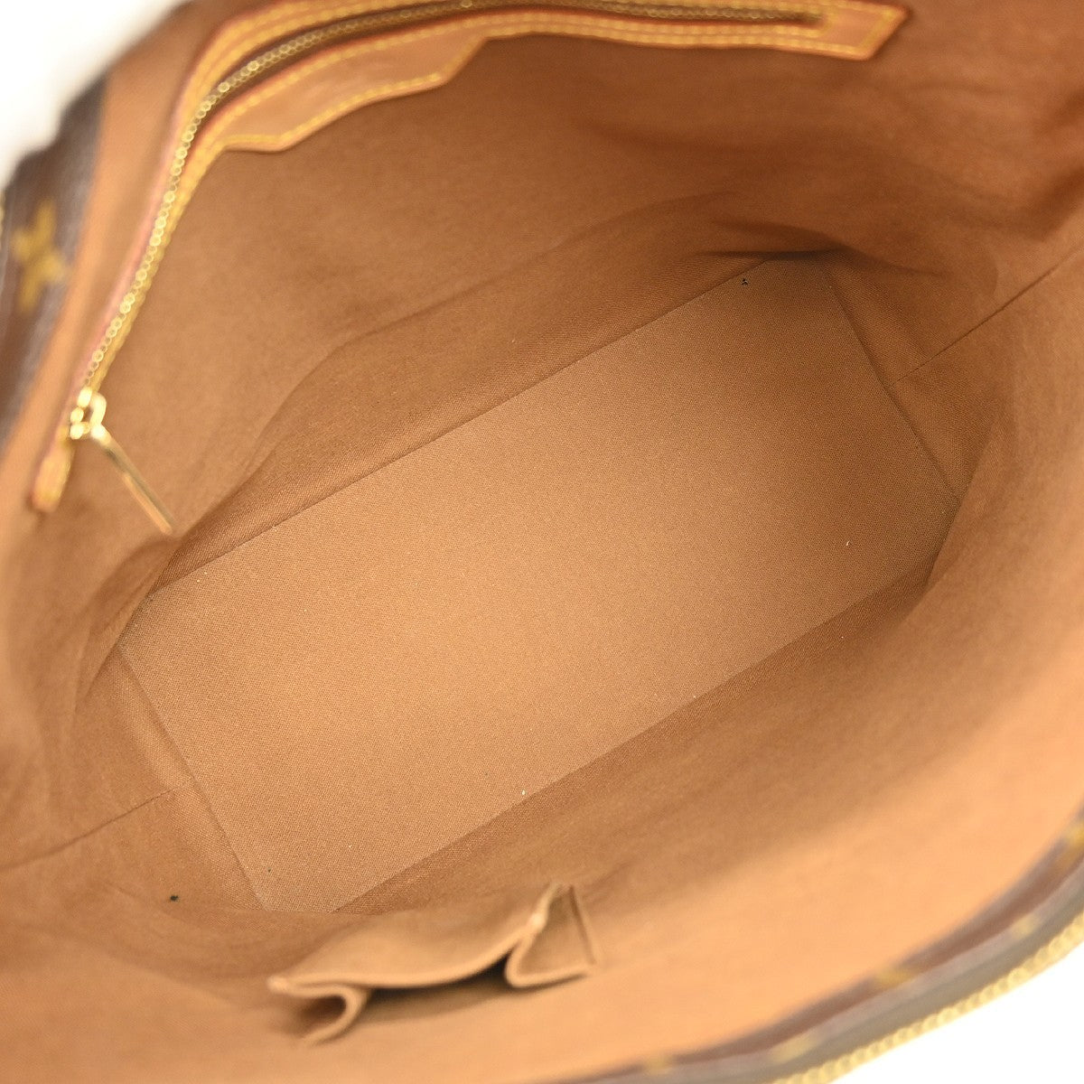 Louis Vuitton Cabas Mezzo Monogram Canvas Brown Canvas Tote Bag Bag (Authentic Pre-Loved)