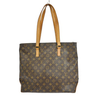 Louis Vuitton Louis Vuitton Cabas Mezzo Monogram Canvas Brown Canvas Tote Bag Bag (Pre-Loved)