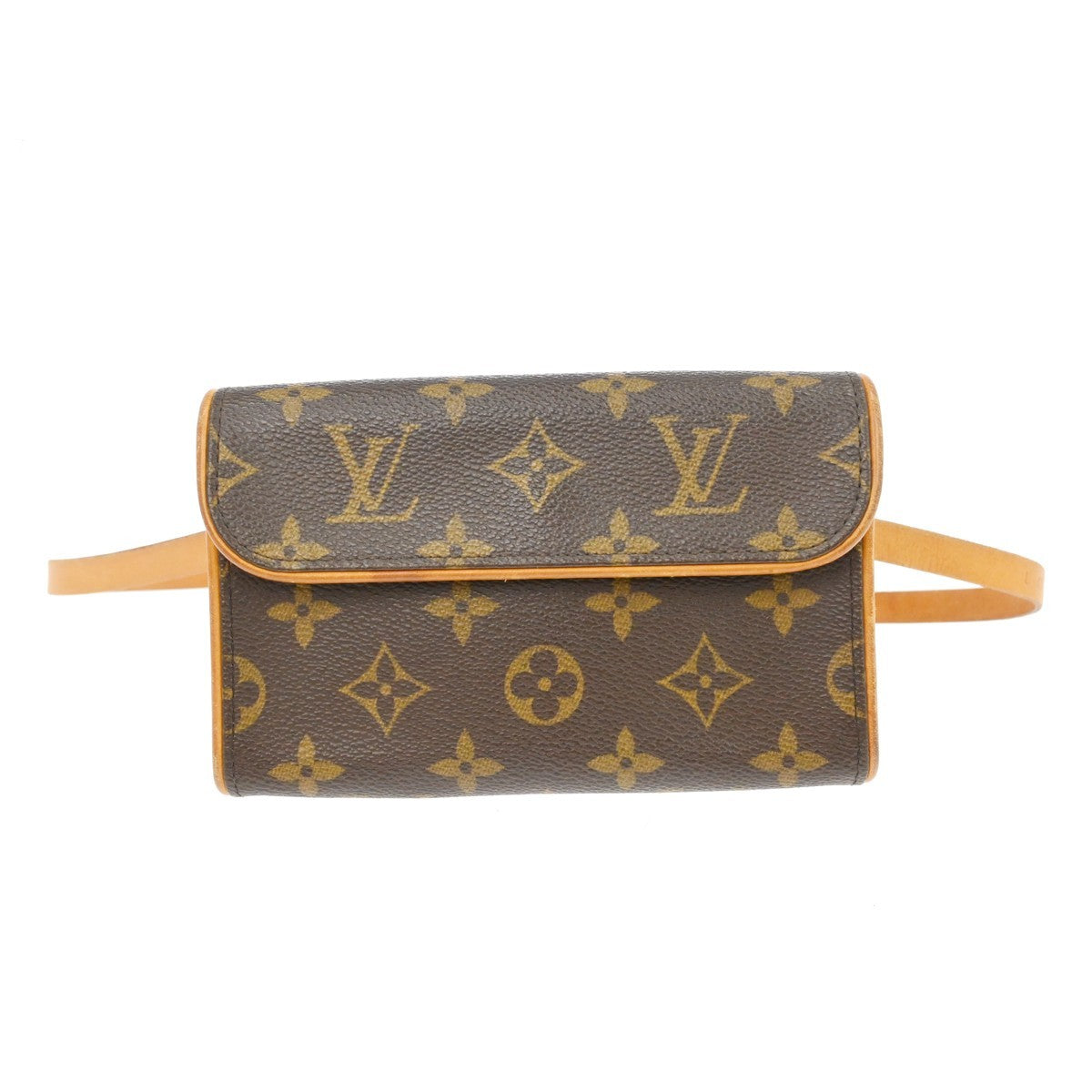 Louis Vuitton Louis Vuitton Florentine Waist Bag Monogram Canvas Brown Canvas Clutche & Pouche Bag (Pre-Loved)