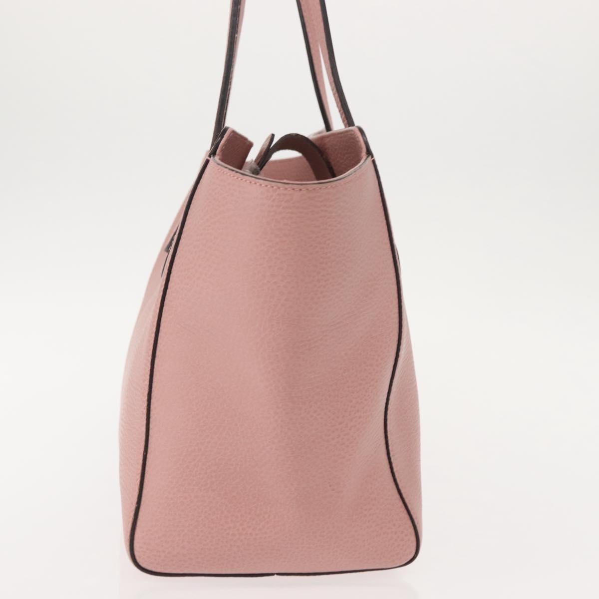 Gucci Gucci Swing Tote Leather Pink Leather Tote Bag Bag (Pre-Loved)