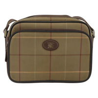 Burberry Nova Check Shoulder Bag Canvas Beige Canvas Shoulder Bag Bag (Authentic Pre-Loved)