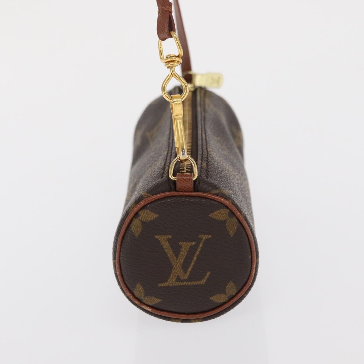 Louis Vuitton Papillon Pochette Monogram Canvas Brown Canvas Clutche & Pouche Bag (Pre-Loved)