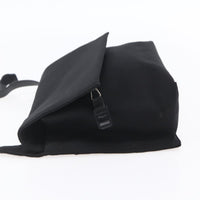Salvatore Ferragamo Vala Shoulder Bag Canvas Black Canvas Shoulder Bag Bag (Pre-Loved)