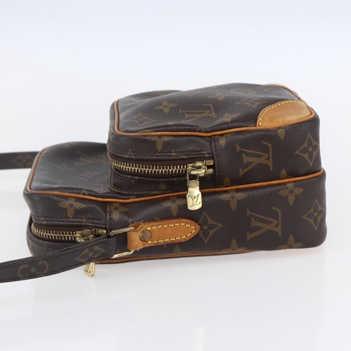Louis Vuitton Amazone Bag Monogram Canvas Brown Canvas Shoulder Bag Bag (Pre-Loved)