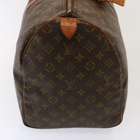 Louis Vuitton Louis Vuitton Keepall Bag Monogram Canvas Brown Canvas Travel Bag Bag (Pre-Loved)