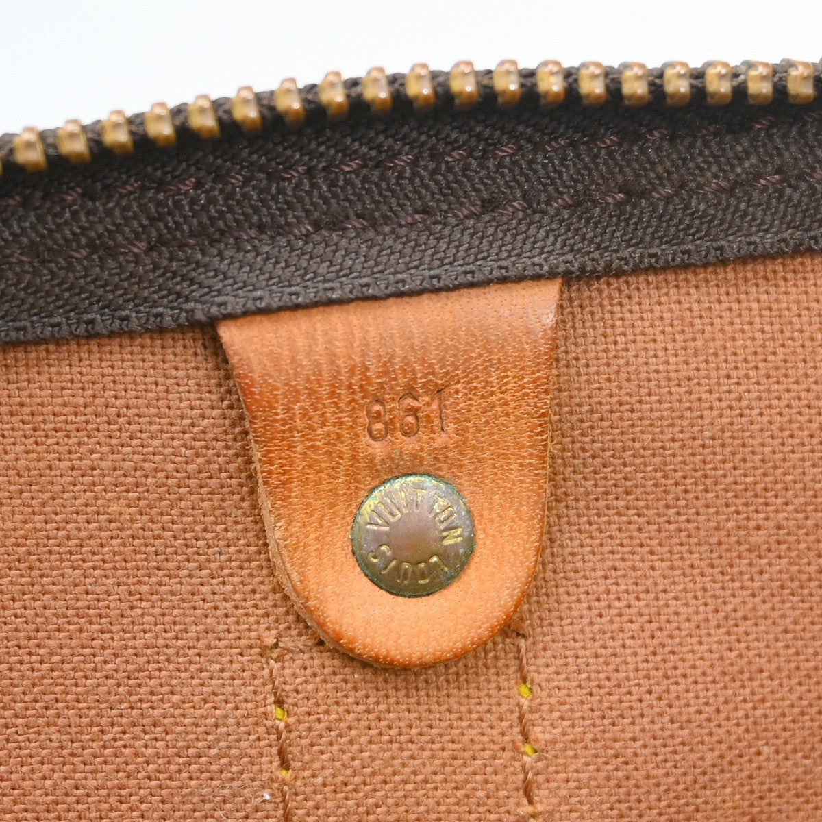 Louis Vuitton Louis Vuitton Keepall Bag Monogram Canvas Brown Canvas Travel Bag Bag (Authentic Pre-Loved)