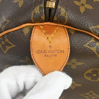 Louis Vuitton Keepall Bag Monogram Canvas Brown Canvas Travel Bag Bag (Authentic Pre-Loved)