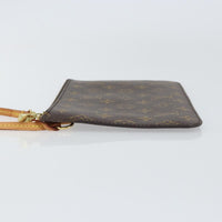 Louis Vuitton Louis Vuitton Neverfull Pochette Monogram Canvas Brown Canvas Clutche & Pouche Bag (Pre-Loved)