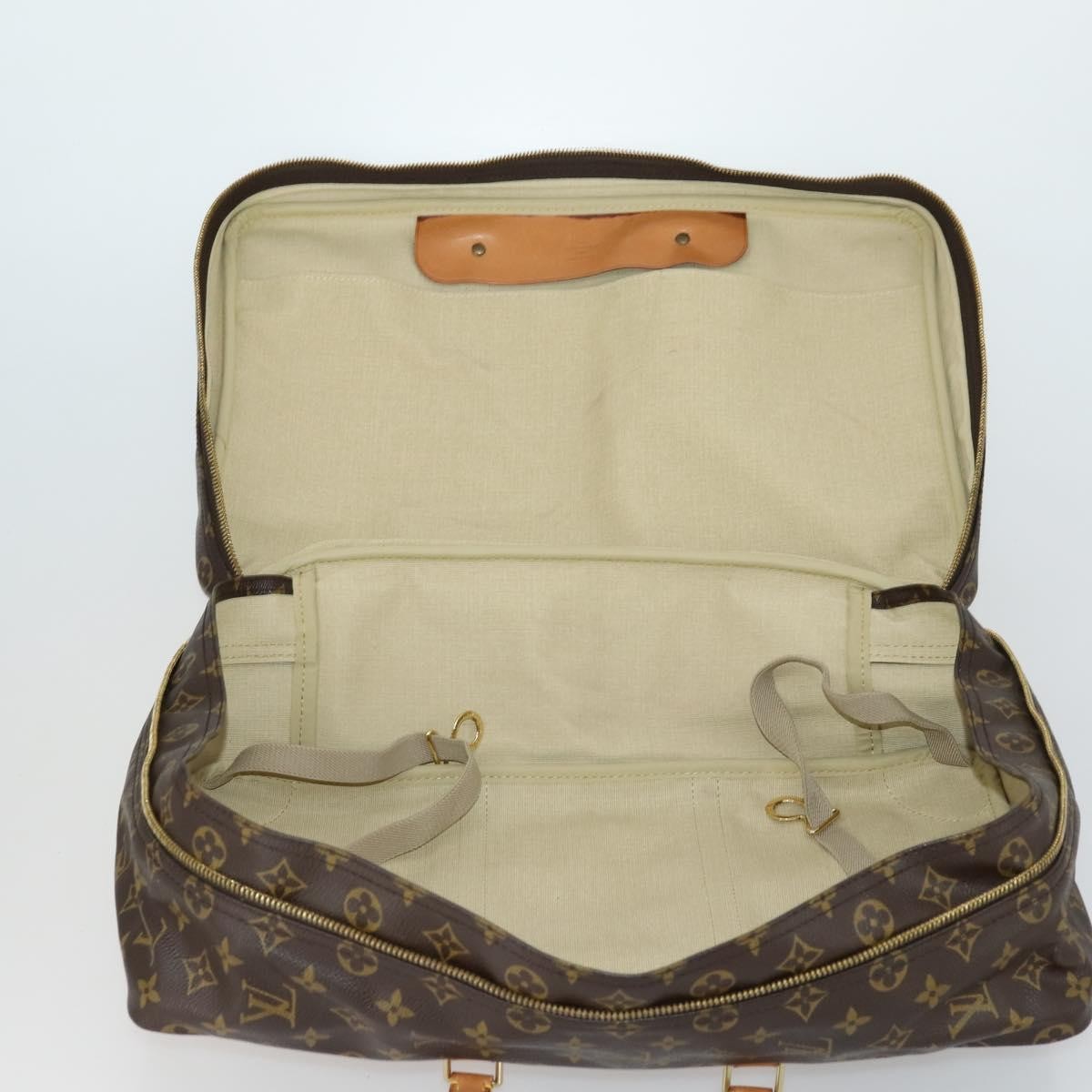 Louis Vuitton Louis Vuitton Sirius Handbag Monogram Canvas Brown Canvas Travel Bag Bag (Pre-Loved)