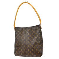 Louis Vuitton Louis Vuitton Monogram Looping Handbag Monogram Canvas Brown Canvas Shoulder Bag Bag (Pre-Loved)