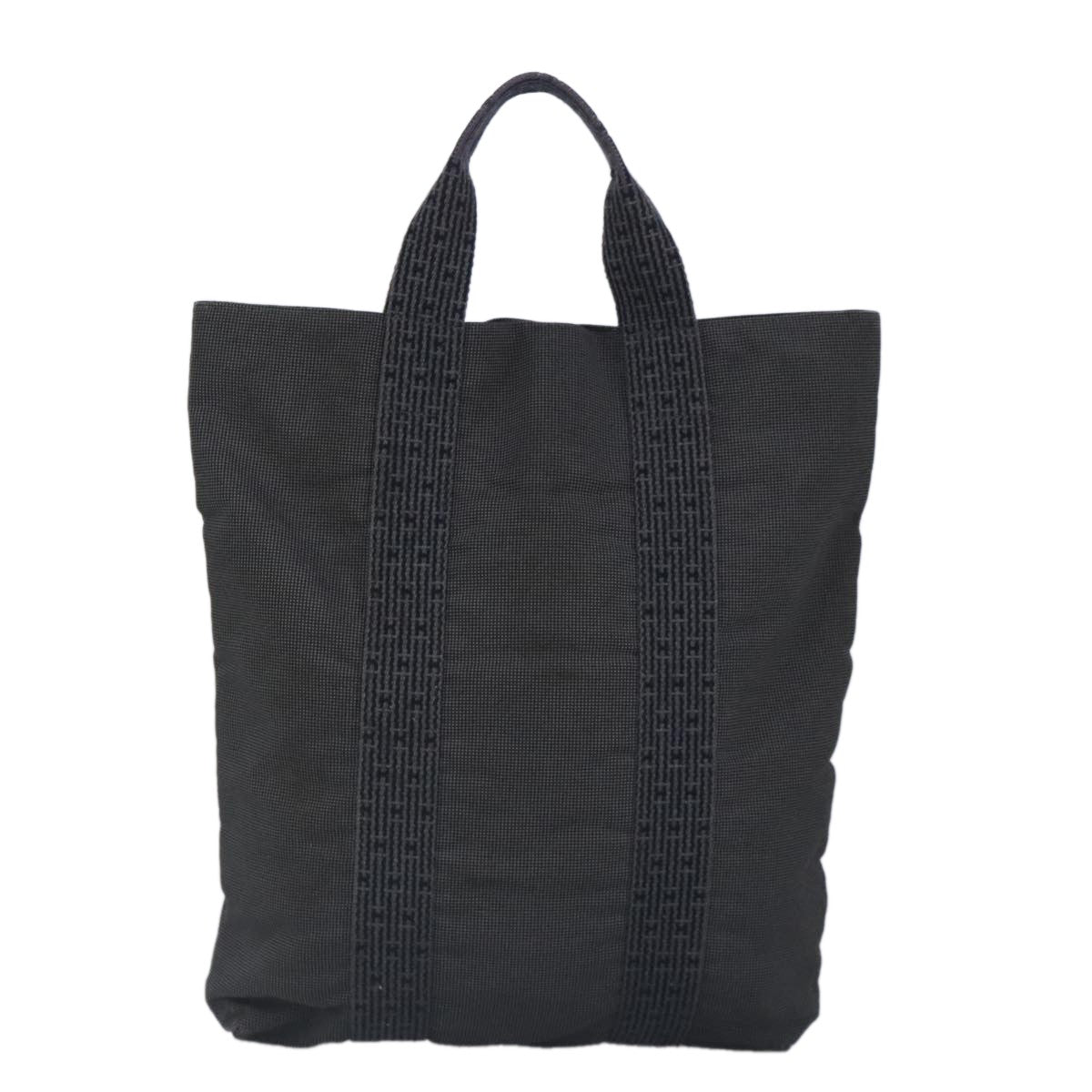 Hermes Fourre-Tout Herline Fourre-Tout Herline Gray Nylon Tote Bag Bag (Authentic Pre-Loved)