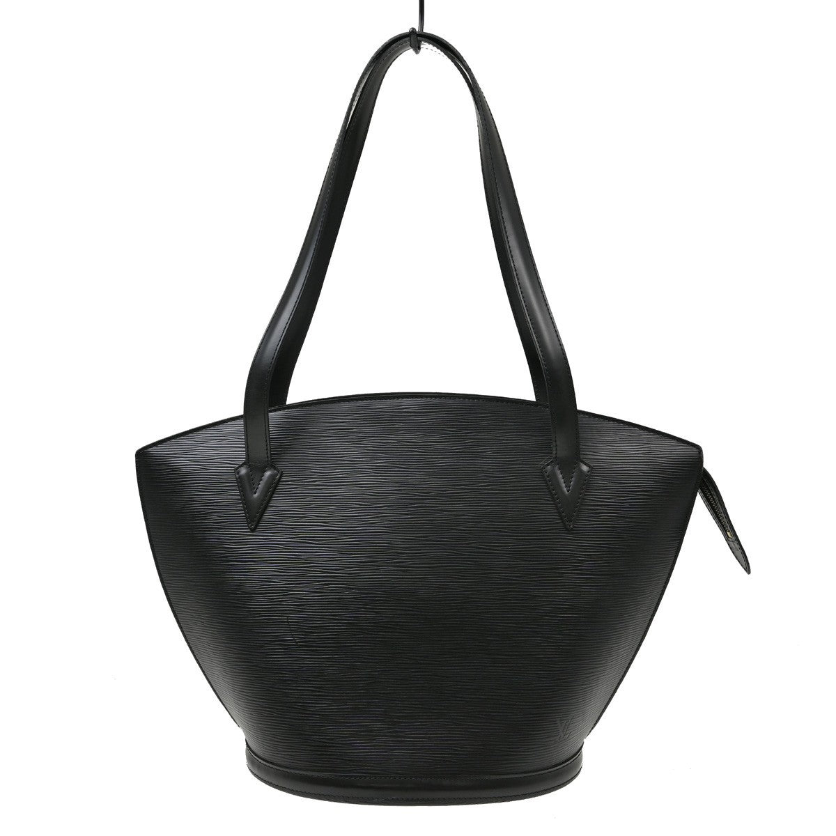 Louis Vuitton Louis Vuitton Saint Jacques Handbag Epi Leather Black Leather Tote Bag Bag (Authentic Pre-Loved)